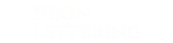Neon Lettering