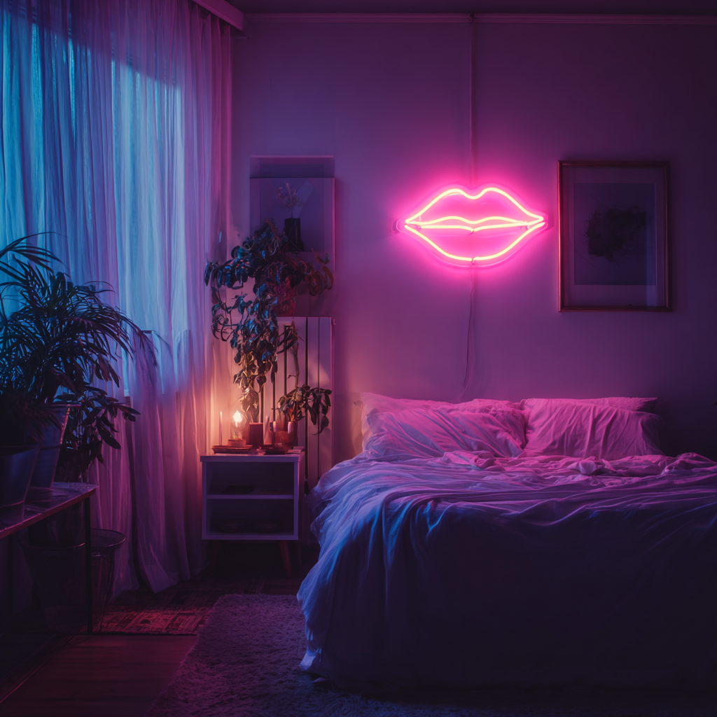 Lip Neon Sign